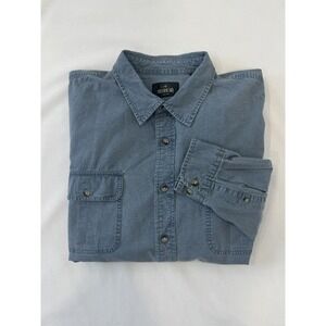 RedHead Men's Vintage Blue Denim Long Sleeve Shirt Size 3XL